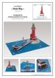German lighthouse Hohe Weg Aussenweser