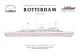 Passenger Ship SS Rotterdam V - Veritas Reprint