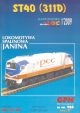 Diesel locomotive ST 40 (311D) Janina