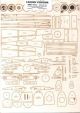 Me 109 B, C, D Lasercutsatz Spanten
