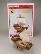 Laseruct wooden model Kogge von Kampen