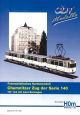 Chemnitzer Zug der Serie 140 TW 144 mit zwei Beiwa