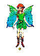Butterfly fairy jumping jack