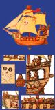 Cut Out Jumping Pirate Ship