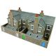 Low Relief Stone Terraced House Backs