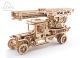 UGEARS Fire tuck with turntable ladder