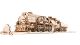 UGEARS V-Express steam locomotive with tender