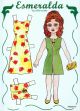 Paper Doll Esmeralda