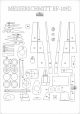Lasercut Set frames for BF-109D