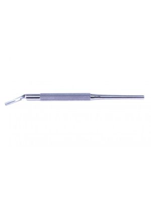 Scalpel Holder with round handle and curved endpiece