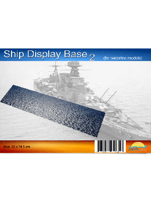 Ship Display Base 420 x 148 mm