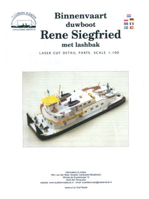 River push boat Rene Siegfried Lasercut details