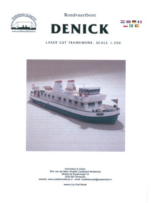 Excursion boat Denick Lasercut frames