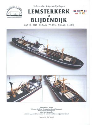 Liberty Ship Lemsterkerk Lasercut details