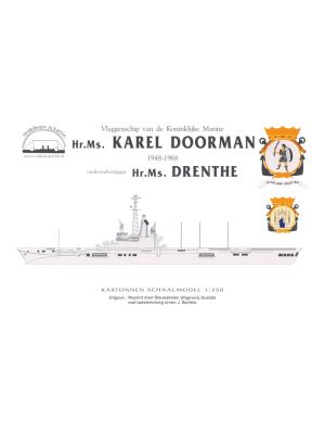 Karel Doorman and Destroyer Drenthe 1/350