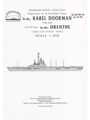 Karel Doorman Lasercut detail set