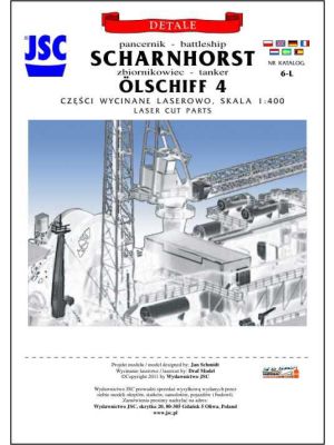Lasercut Set for Scharnhorst