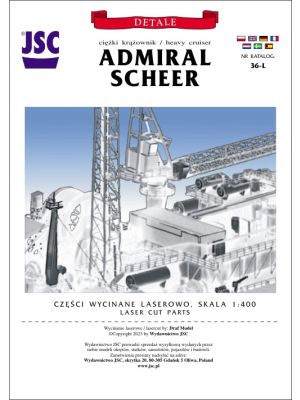 Lasercutset for ADMIRAL SCHEER