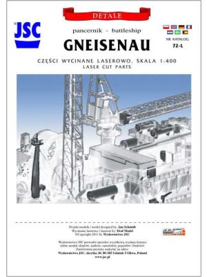 Lasercut Set for Gneisenau