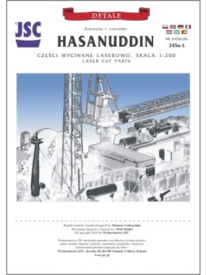 Lasercutset details for Hasanuddin