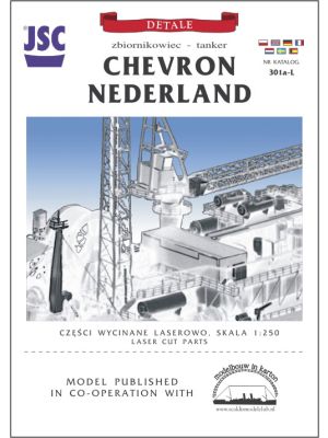 Lasercutset details for Chevron Nederland