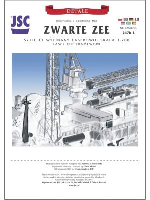 Lasercutset frames for Zwarte Zee