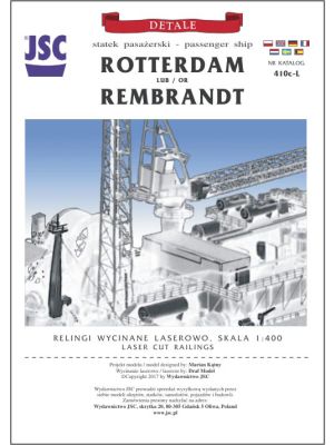 Lasercutset railings for Rotterdam or Rembrandt