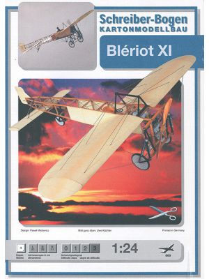 French aircraft Blériot XI
