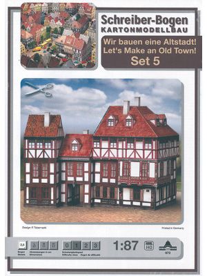 Schreiber-Bogen Card Modelling Old Town-Set 3 