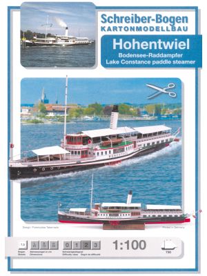 Lake Constance paddle steamer Hohentwiel