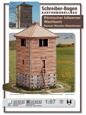 Roman wooden watchtower