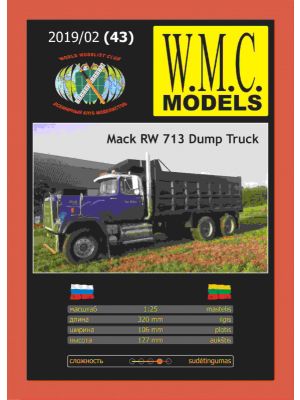 WMC 43 MACK RW 713 Dump Truck