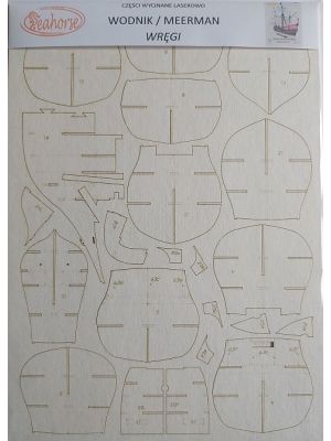 Lasercutset frames for Wodnik (Meerman) 1623