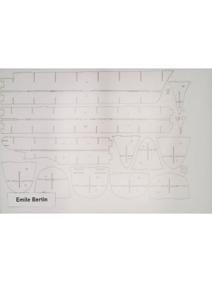 Lasercutset frames for Emile Bertin