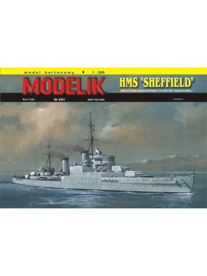 British cruiser HMS SHEFFIELD