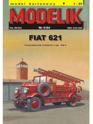 Polish fire engine FIAT 621