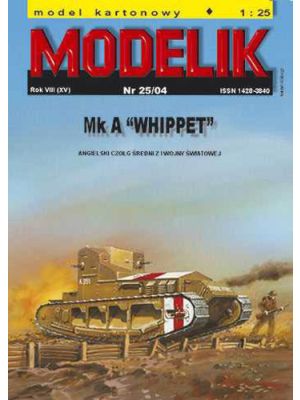 British tank Mk A Whippet