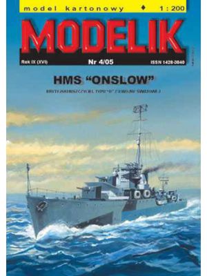 Destroyer HMS Onslow