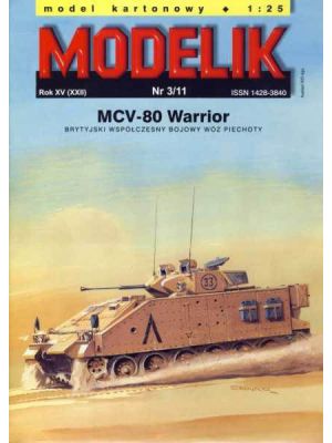 British tank MCV-80 Warrior
