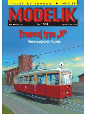 Polish tramway Tram Typ N from 1948