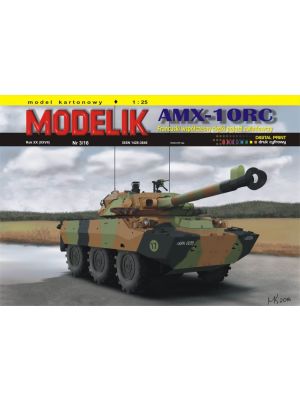 French modern armoured car AMX-10RC