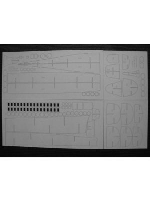 Lasercutset destroyer USS Leutze