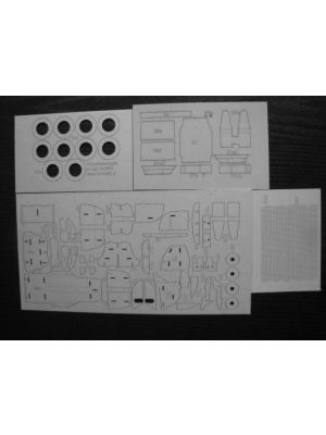 Lasercutset Kfz 69 all-terrain car