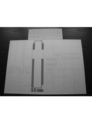 Lasercutset diesel locomotive Lxd2 1964