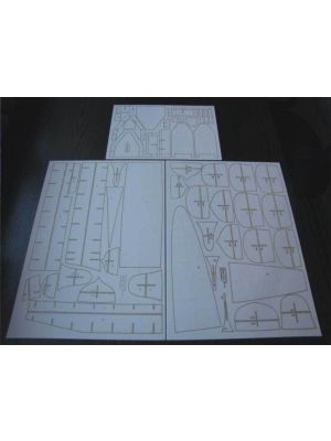 Lasercutset USS San Francisco