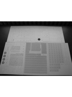 Lasercut Set French Tank FCM 2C from 1921