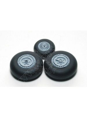 Resin wheels for Vickers Wellington Mk.Ic
