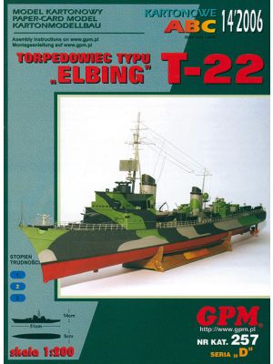 Torpedo boat T-22 Elbing