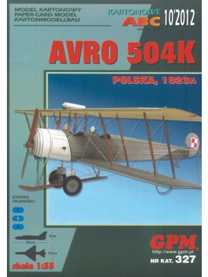 Avro 504 K with polish markings