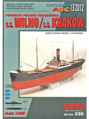 Polish Cargo Ship S.S. Wilno / S.S. Kraków